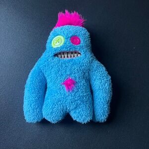 Zuru Fuggler Spin Master Hairy Fuggs Sasquoosh Monster Plush 9 Inch 2024 Creepy